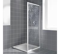 Kermi paroi latérale Nova 2000 80x185, argent / brillant mat, Kerolan Fontana