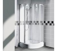 Kermi Nova 2000 Porte battante, avec élément fixe, N2P530901811K, N2P53