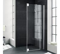 Kermi Pasa XP porte battante 2000 -fl. u champ fixe pour paroi latérale PX1FR09020VAK 90x200cm, argent brillant, TSG clair, droite, sur receveur de douche