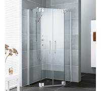 Kermi Pasa XP Porte battante, avec élément fixe, PXF50100201AK, PXF50