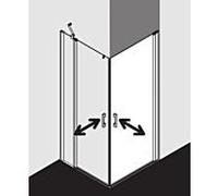 Kermi Pega Porte battante, pour accès d'angle, PE1ER10018VAK, PE1ER
