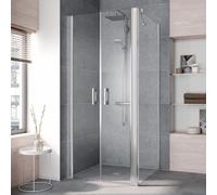 Kermi Pega Paroi latérale, pour porte pliante, pour porte battante, pour porte pivotante, pour porte coulissante, PETWD12320VAK, PETWD
