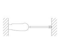 Kermi Pega Porte battante, pour niche, PE1TR08018VAK, PE1TR