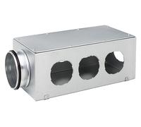 Kermi x-well distributeur/collecteur DN 125, 7 voies, pour conduit d'air 75/92 - Y2202000011K
