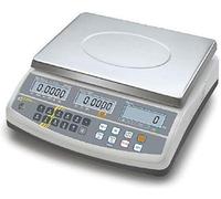 KERN Balance de comptage professionnelle haute résolution avec 100 emplacements de stockage d'articles et interface de deuxième balance, résolution de comptage 50 000 points, lisibilité de 0,001 kg