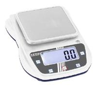 Kern Balance de précision EHA 3000-1 – 3 kg, lecture 0,1 g, plateau inox – gris-blanc/bleu