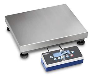 Kern EOC 60K-3L - Balance plateforme en acier inoxydable, Portée [Max]: 30 kg / 60 kg, Lecture [d]: 1 g / 2 g, Plateau de pesée: LxP 500x400 mm (Inox)
