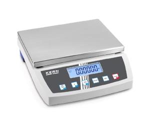 Kern FKB 65K1 - Balance de table à haute résolution, avec plateau de pesée robuste en acier inoxydable, Portée [Max]: 65 kg, Lecture [d]: 1 g, Poids min. par pièce [Comptage] g/pièce: 20 g