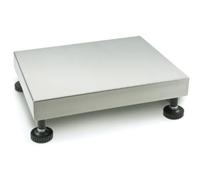 KERN Plateforme de pesée en acier laqué, max 150/300 kg, e=50 g, 650 x 500 x 135 mm