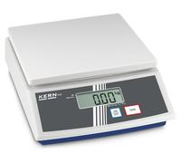 KERN Tischwaage FCE 6K2N (Wägebereich 2g - 6 kg, inkl. Arbeitsschutzhaube)