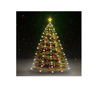 vidaXL Kerstboomverlichting met 150 LED's koudwit net 150 cm328864 Blanc G