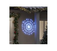 vidaXL Étoile rayonnante Noël - 140 LED - 2 pcs