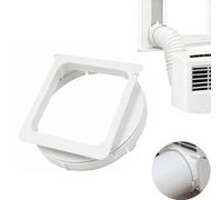 KERYBW Adaptateur Tuyau d'évacuation pour Climatisation - Ø 160mm - Connecteur Tuyau de Dégazage pour Climatisation, Accessoire Fenêtre pour Climatisation Mobile, Adaptateur Tuyau d'évacuation Fenêtre