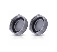 KERYBW Lot de 2 Couvercle de soupape de vidange pour Piscine avec Joint, compatibles avec Bestway P6H1158, pour couvertures de Remplacement de Piscine Hors Sol P01006