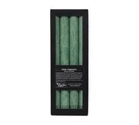Kerzerman Bougies cylindriques pour chandelier Vert 4pcs