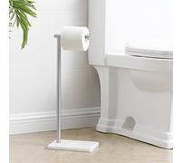 KES Devidoir Papier Toilette sur Pied Porte Papier Toilette Distributeur Papier Toilette avec Base en Marbre Acier Inoxydable SUS304 Brossé, BPH285S1-2