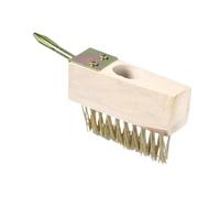 KESOTO Brosse de Désherbage pour Fissures et Crevasses, Tête de Brosse pour Terrasse, Outil pour Enlever La Mousse et Nettoyer Les Fissures des Allées et, avec poignée Pointue