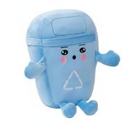 KESOTO Coussin Recyclable Décoratif avec Coton PP Rembourré Peluche Douce Oreiller pour Relaxation Poupée Éducative Sensorielle Adapté aux Enfants Chambre Espace Repos, Bleu