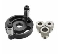 KESOTO Guide de Perçage Autocentreur Gabarit de Chevillage pour Bois Outil de Menuiserie Centreur de Trous Ajustement Automatique sans Mesure Adapté aux , Douille De Perçage Ss