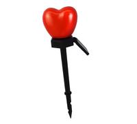 KESOTO Lampes Solaires Décoratives pour La Saint-Valentin, à Planter dans Le Jardin Ou Idéales pour Décorer Votre Patio Ou Votre Cour Arrière, Rouge
