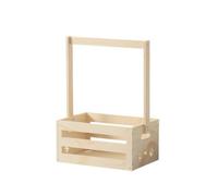 KESOTO Panier en Bois Poignée Morne | Portable, Panier Rangement Poignée en Bois, Pratique, pr bébé Shower, Bébés, Patte Chien