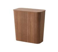 KESOTO Pbelle Étroite Discr | Peu Encombrante, Pbelle Cvercle, Tendance, pr Bureau, Brun Foncé