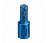 KESOTO Pierre Cutting Machine Fraise Diamant pour Trimming Foret Meule Cylindrique Embout de Façonnage Outil de Meulage Acier Manganèse et Diamant Adapté à la Finition d'Arêtes Carrelage Pose, 10 Mm
