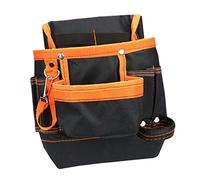 KESOTO Pochette de Rangement pour Outils à Porter à La Ceinture, Organisateur pour Artisans et Ateliers, Fabrication Haut de Gamme, Tissu Oxford 600D, Multi-, orange