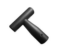KESOTO Poignée de Pelle, Poignée en T, Support de Pelle de Rechange, Diamètre 3,4 Cm, Manche de Pelle à Neige pour Outils de Jardinage et de Terrassement