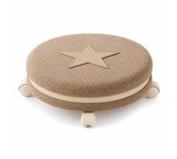 KESOTO Siège Roulant Enfant en Tissu Texturé avec roulettes Silencieuses pour Coiffeuse Chambre, Kaki, Style to 10