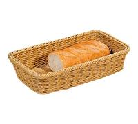 KESPER 19806 Corbeille de Fruits/Pain Plastique Marron 35 x 20 x 7,5 cm