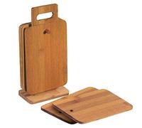 Kesper 2051557 Supporter avec 6 Planches en Bambou 24 x 15 x 1 cm