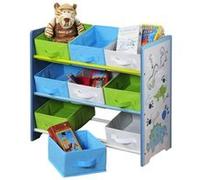 Kesper 2051991 enfant support de rangement avec motif dino 40 x 30 x 10 cm G
