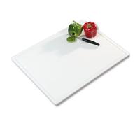 Kesper 30061 Planche À Découper Pour Cuisine Rectangulaire Plastique Blanc Blanc