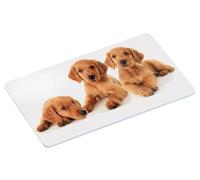 Kesper 31216 Puppiers Décor Planche à Petit-Déjeuner Mélamine Multicolore 23,5 x 14 x 0,4 cm