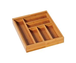 Kesper 58085 Range-Couvert Variable Bambou Brun 35 x 43 x 6 cm