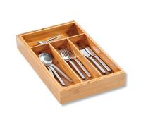 Kesper 58186 Boîte à Couvert Bambou Marron 26 x 43 x 6 cm
