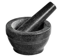 Kesper 71501 Mortier et pilon Granite poli 16 x 8 cm