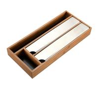 Kesper | Distributeur de Film, Matériel: Bambou, Dimensions: 42 x 19 x 5,4 cm, Couleur: Marron | 59041 13