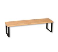 Kesper | Étagère de Cuisine, matériau: Bambou, métal, Dimensions: 55 x 13,5 x 15 cm, Couleur: Marron, Noir | 58807