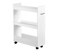 KESPER Étagère de Niche, Bois, Blanc, 22 x 60 x 79 cm