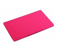Kesper haccp 30153 planche à découper en plastique 53 x 32,5 x 1,5 cm rouge Rouge G