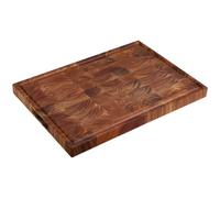 KESPER | Planche à découper et à découper, matériau: bois d'acacia, dimensions: 50 x 35 x 3,5 cm, couleur: marron, naturel | 29154