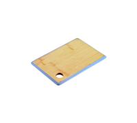 KESPER | Planche à découper, Matériel: bambou, Dimension: 23 x 15 x 1 cm, Couleur: marron, bleu | 58262