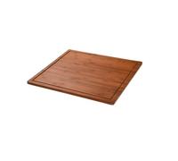 Kesper | Plaque de découpe et de recouvrement XXL 56 x 50 x 4 cm | Couleur : marron foncé | Matériau : bambou FSC | Idéal comme couverture de cuisinière ou planche à pâtisserie