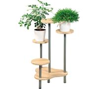 KESPER Porte-fleurs Chêne Sonoma - en bois ® - 4 tablettes - 64,5 x 46 cm, 72,5 cm de hauteur - Modèle 1727713