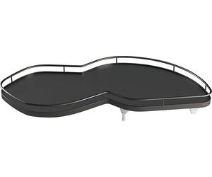 Kesseböhmer Le Mans II Tablette à suspendre en anthracite 450 droite