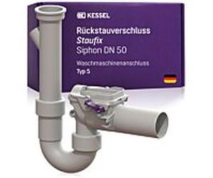 Kessel clapet anti-retour match0 Staufix 73052 DN 50, avec siphon et lave-lingea.