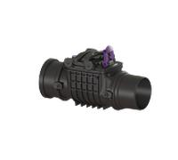 Kessel Clapet anti-retour Staufix 730150 DN 150, avec 2 clapets en plastique, conduite d'eaux usées apparente