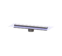 Kessel LINEARIS Comfort Select fixation de caniveau de douche 48928M 750 mm, avec collerette d'étanchéité